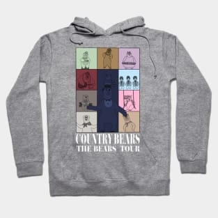 The Bears Tour- White letters Hoodie